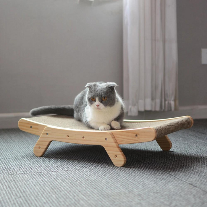 ScratchSlope - Solid Wood Framed Cat Scratcher